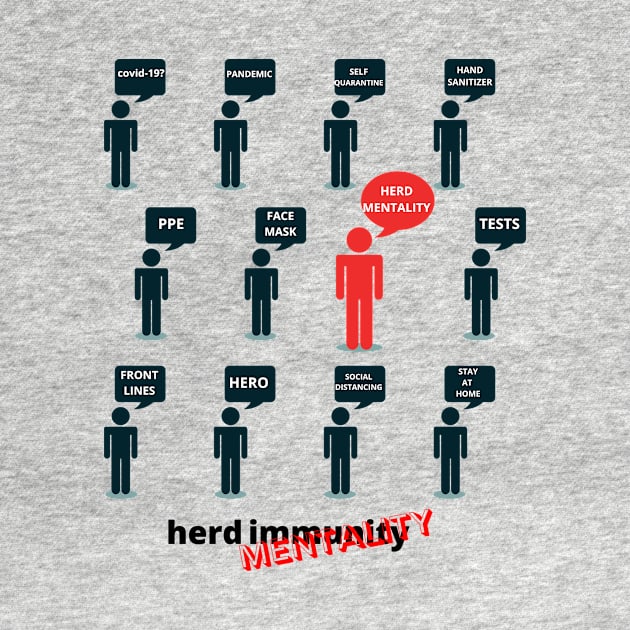 Herd Mentality by bebrashymerch